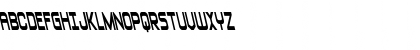 Blizzard Shaft Bold Semi-Left Regular Font