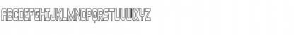 Blizzard Shaft Outline Regular Font