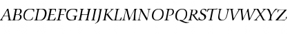 CrownRomanItalic1 Regular Font