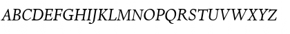 Dante eText Italic Font