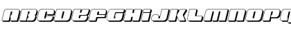 Capricus 3D Semi-Straight Regular Font Capricus 3D Semi-Straight Regular Font