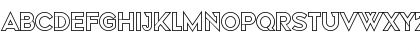Nehad Hollow Regular Font