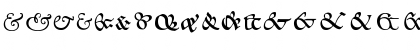 P22 Goudy Ampersands Regular Font P22 Goudy Ampersands Regular Font