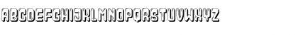 Paraglide 3D Hollow Regular Font Paraglide 3D Hollow Regular Font