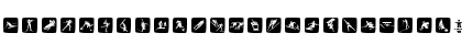 Vancouver2010 PictogramsWB Regular Font