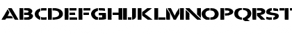 Warzone Stencil Regular Font Warzone Stencil Regular Font