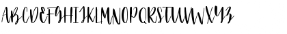 Winter Song Regular Font Winter Song Regular Font