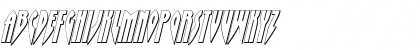 Zirconian 3D Italic Italic Font