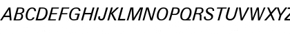 Zurich WGL4 BT Italic Font Zurich WGL4 BT Italic Font