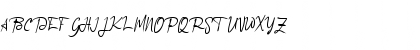 a Agreement Signature Regular Font