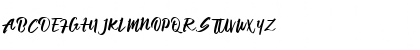Aprillia Wijaya Demo Version Regular Font