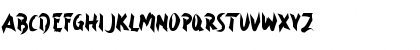 a Asian Ninja Regular Font a Asian Ninja Regular Font