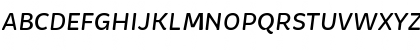 Brevia MediumItalic Regular Font Brevia MediumItalic Regular Font