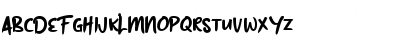 a Buster Down Regular Font a Buster Down Regular Font