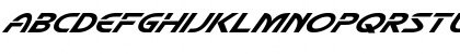 Mecha Italic Regular Font
