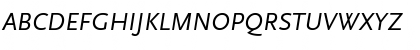 Scala Sans Regular SC Italic Font