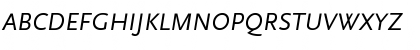 ScalaSans Caps Italic Font