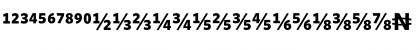 WhitneyNumeric Bold Font WhitneyNumeric Bold Font