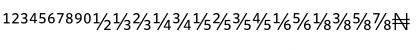 WhitneyNumeric Book Font
