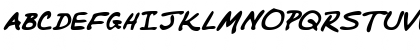 PerkinsHand Bold Italic Font PerkinsHand Bold Italic Font