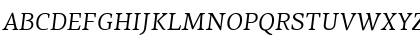 PF Agora Serif Pro Italic Font