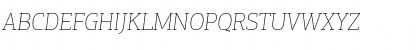 PF Agora Slab Pro ExtraThin Italic Font