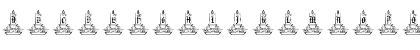 pf_xmas candle Regular Font pf_xmas candle Regular Font