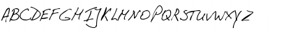 PhontPhreak's Handwriting Regular Font