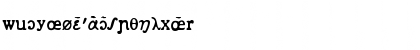 phon鴩que Regular Font