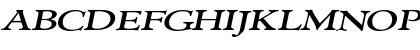 PilgrimExtended Italic Font