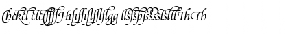Poetica SuppLigatures Italic Font Poetica SuppLigatures Italic Font