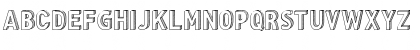 CF Three Dimensions Personal Regular Font CF Three Dimensions Personal Regular Font