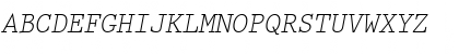 PrestigeEliM Oblique Font