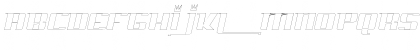 PrinceAlbertOutline Italic Font PrinceAlbertOutline Italic Font