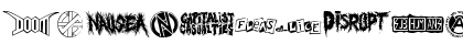 punk rawk dingbatz Font punk rawk dingbatz Font