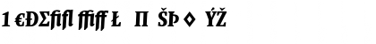 Quadraat Display Bold Italic Font