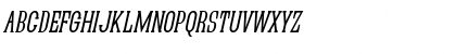 Quastic Kaps Narrow Italic Font