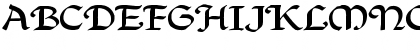 QuillPerpendicularWide normal Font