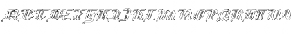 Redcoat Shadow Italic Italic Font
