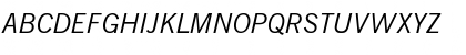 Reporter Italic Font