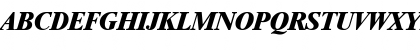 Riccione-Serial-ExtraBold RegularItalic Font