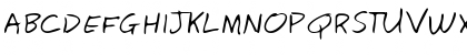 RickysHand Regular Font RickysHand Regular Font