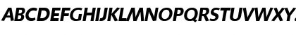 RogerBecker Bold Italic Font