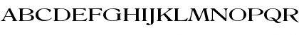 Roomy Extended Normal Font