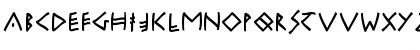 RuniKleinFreeform Regular Font