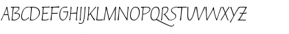 Russell Oblique Font