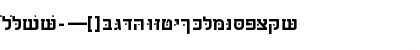 SabraSSK Regular Font