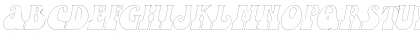 SandCastlesOutline Oblique Font SandCastlesOutline Oblique Font