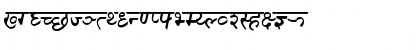Sanskrit BoldItalic Font Sanskrit BoldItalic Font