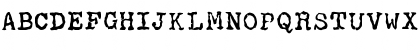 SBC Distressed Typewriter Regular Font SBC Distressed Typewriter Regular Font